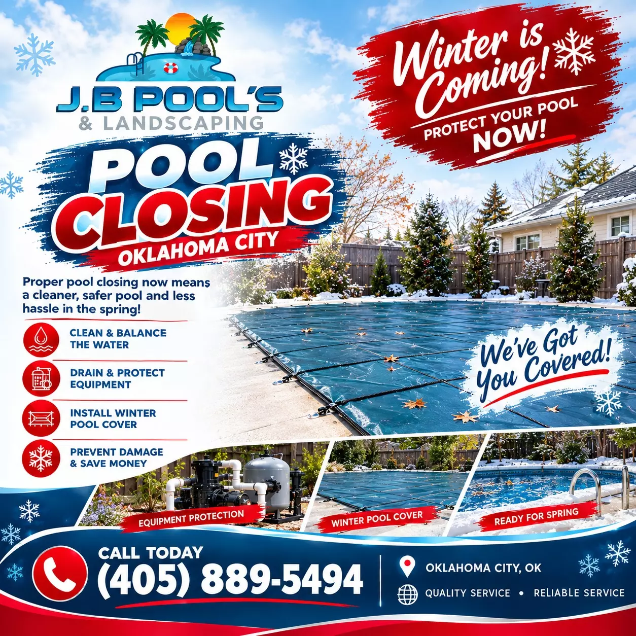 Pool Closing in Oklahoma City